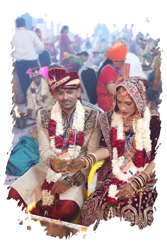 Mass Wedding Couple