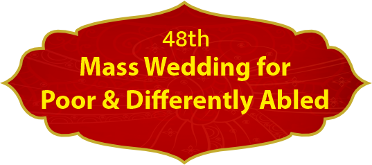 48th mass wedding for poor and differently abled